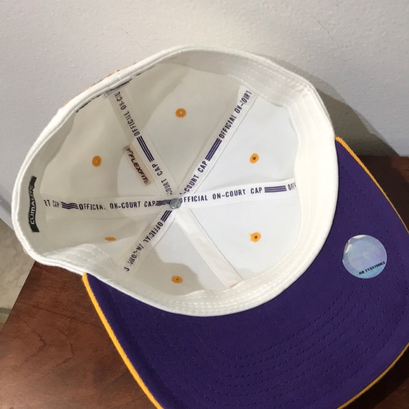 Lakers Adidas On Court Cap Clima Lite - Picture 4 of 8